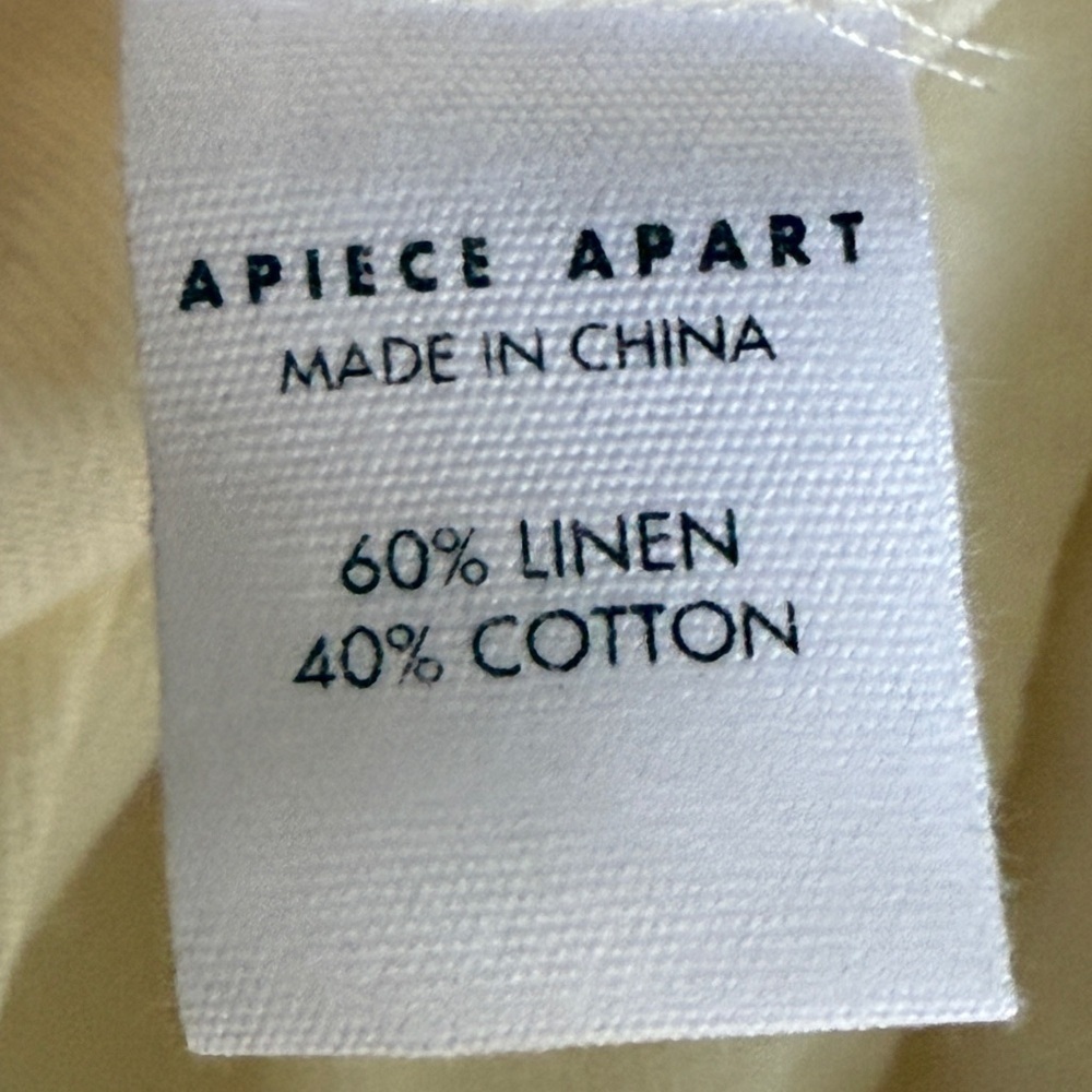 Apiece Apart Cream Dress S - Picture 6 of 11